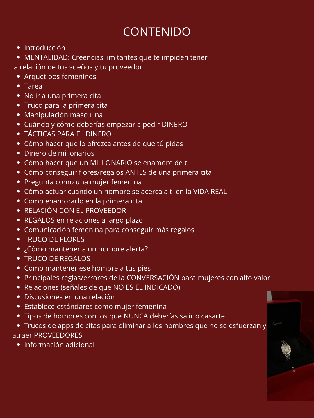 La relación de tus sueños