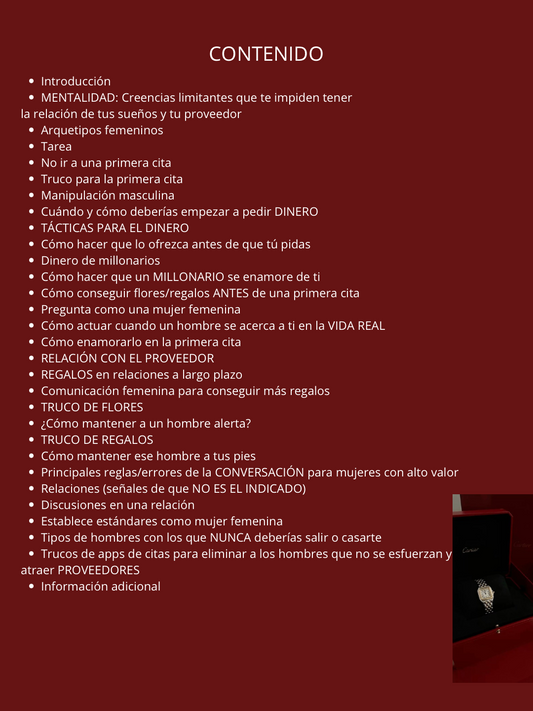 La relación de tus sueños
