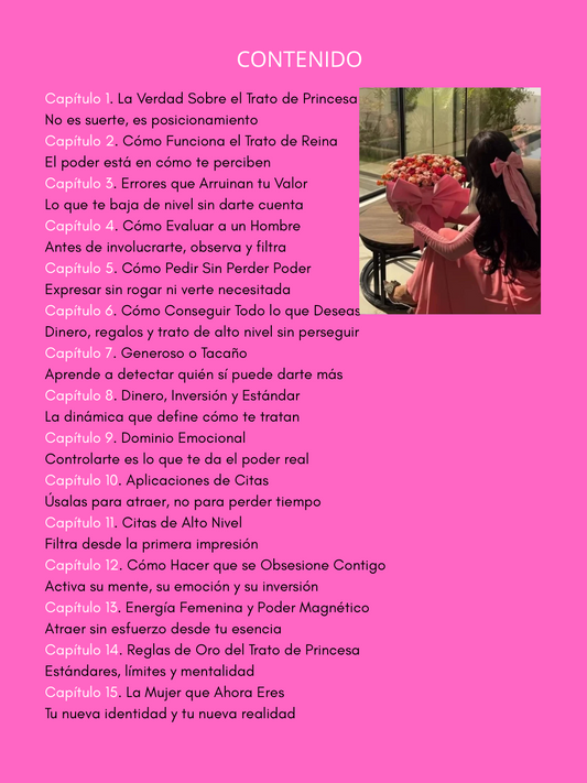 Como conseguir trato de princesa; Joyas, dinero, lujos y todo lo que desees
